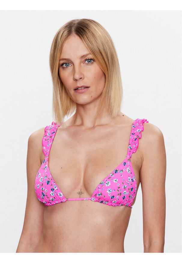 Góra od bikini Maaji. Kolor: różowy. Materiał: syntetyk