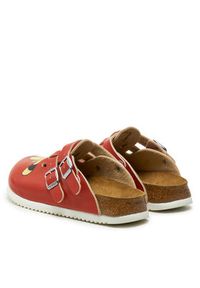 Birkenstock Klapki Kay Prof 0582516 Czerwony. Kolor: czerwony. Materiał: skóra