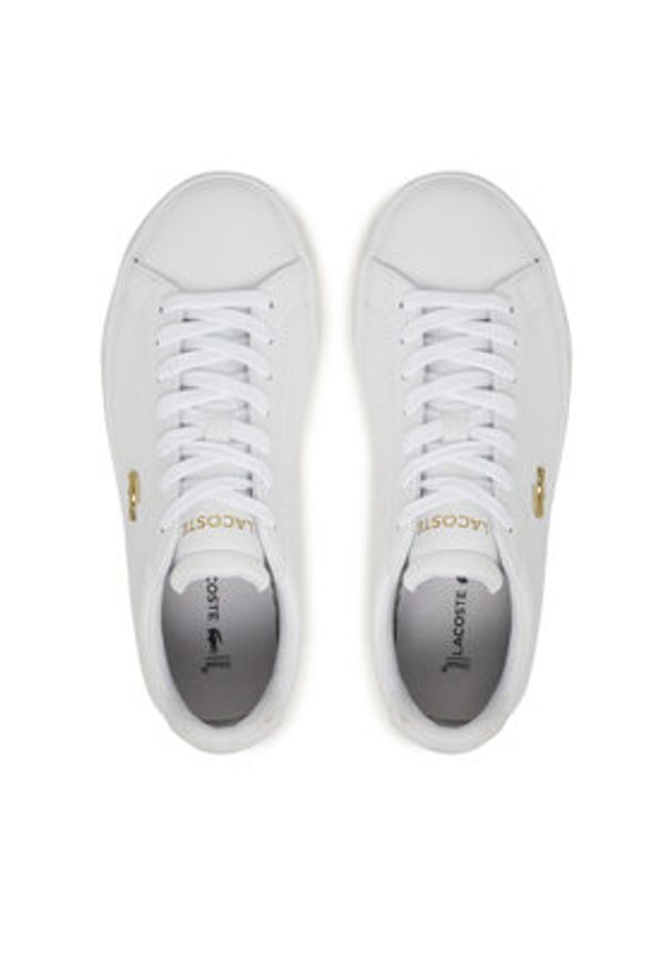 Lacoste Sneakersy Lerond Set 225 1 Cfa 750CFA0014216 Biały. Kolor: biały. Materiał: skóra