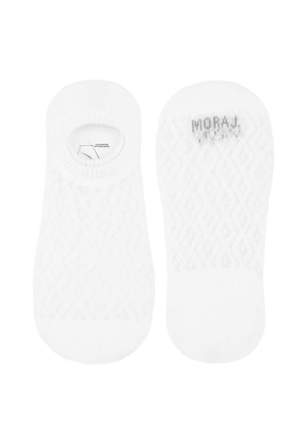 Wzorzyste Baleriny Damskie Moraj Mix Kolor 3 Pary. Kolor: biały. Materiał: materiał. Wzór: ażurowy