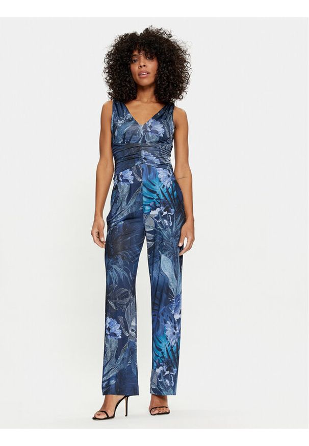 Guess Kombinezon Emily W4GD0C KBAC2 Kolorowy Regular Fit. Materiał: syntetyk. Wzór: kolorowy