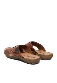 Rieker Klapki CEO-22089-24 Brązowy. Kolor: brązowy. Materiał: skóra #8