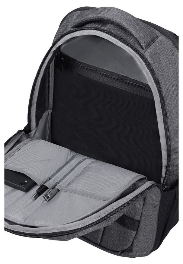 AMERICAN TOURISTER - Plecak American Tourister Streethero 15.6“ 147028 8412 grey melange. Materiał: materiał. Styl: casual