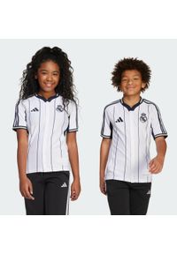 Adidas - Koszulka dziecięca Real Madryt US Pack. Kolor: biały, wielokolorowy, niebieski