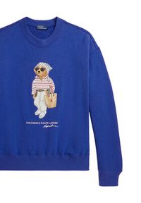 Polo Ralph Lauren Bluza 211A12730001 Niebieski Regular Fit. Typ kołnierza: polo. Kolor: niebieski. Materiał: bawełna #10