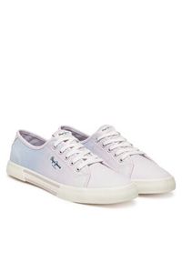 Pepe Jeans Tenisówki Brady Colors W PLS31600 Fioletowy. Kolor: fioletowy. Materiał: materiał