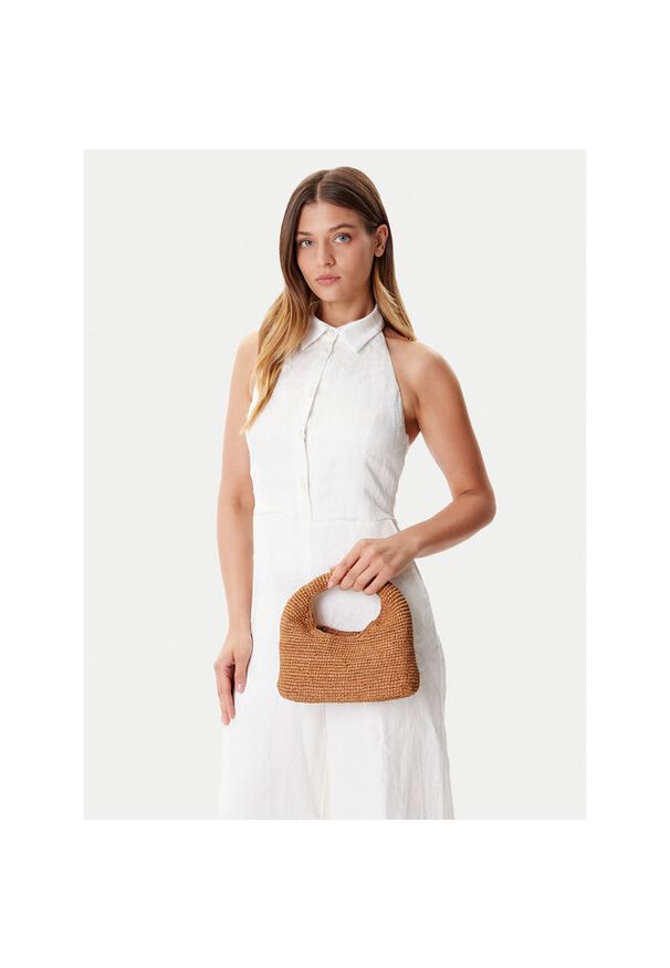 Torebka Manebi. Kolor: brązowy