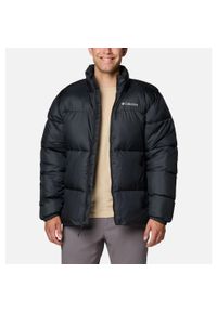 columbia - Kurtka Zimowa Męska Columbia Puffect III. Kolor: czarny. Materiał: syntetyk, materiał. Sezon: zima. Styl: sportowy