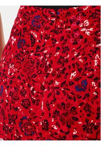 Pepe Jeans Spódnica midi Clau PL901199 Czerwony Slim Fit. Kolor: czerwony. Materiał: wiskoza