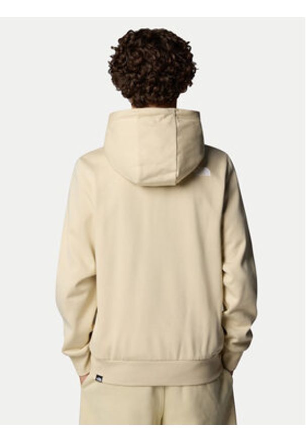 The North Face Bluza Simple Dome NF0A89FD Beżowy Regular Fit. Kolor: beżowy. Materiał: syntetyk, bawełna