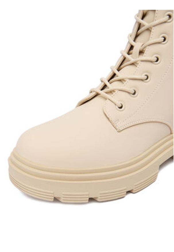 DeeZee Trzewiki HX21058-37 Beżowy. Kolor: beżowy. Materiał: syntetyk, materiał