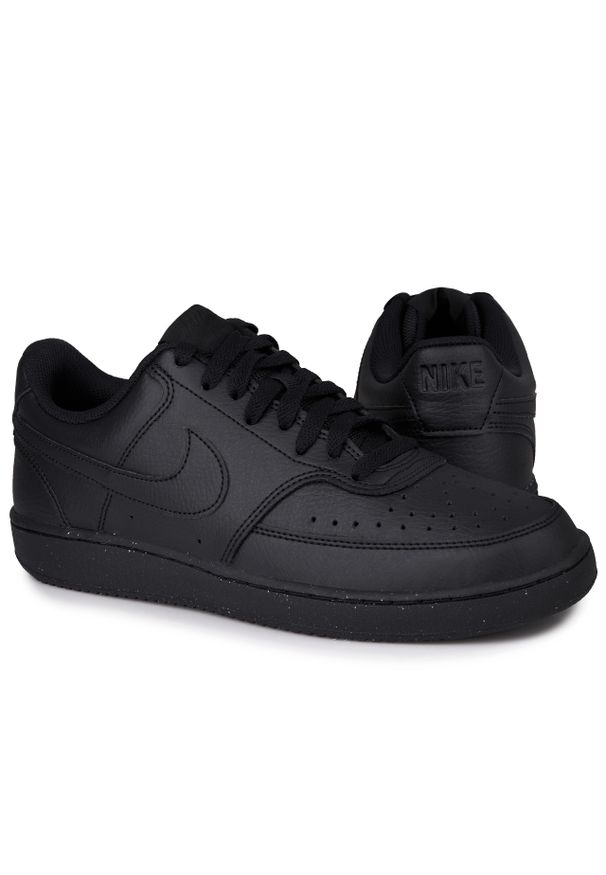 Buty sportowe trampki Nike COURT VISION LO NN. Kolor: czarny. Model: Nike Court