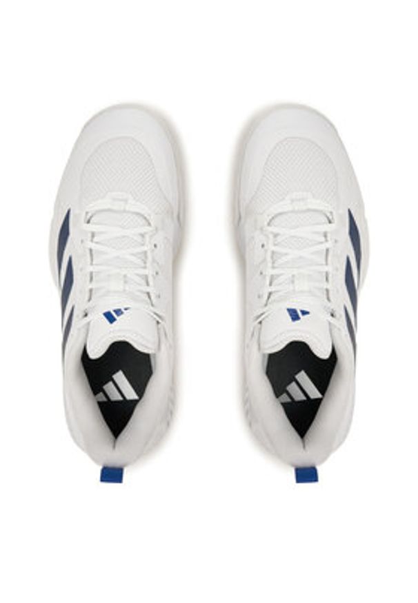 Adidas - adidas Buty halowe Court Team Bounce 2.0 IH5549 Biały. Kolor: biały. Materiał: materiał