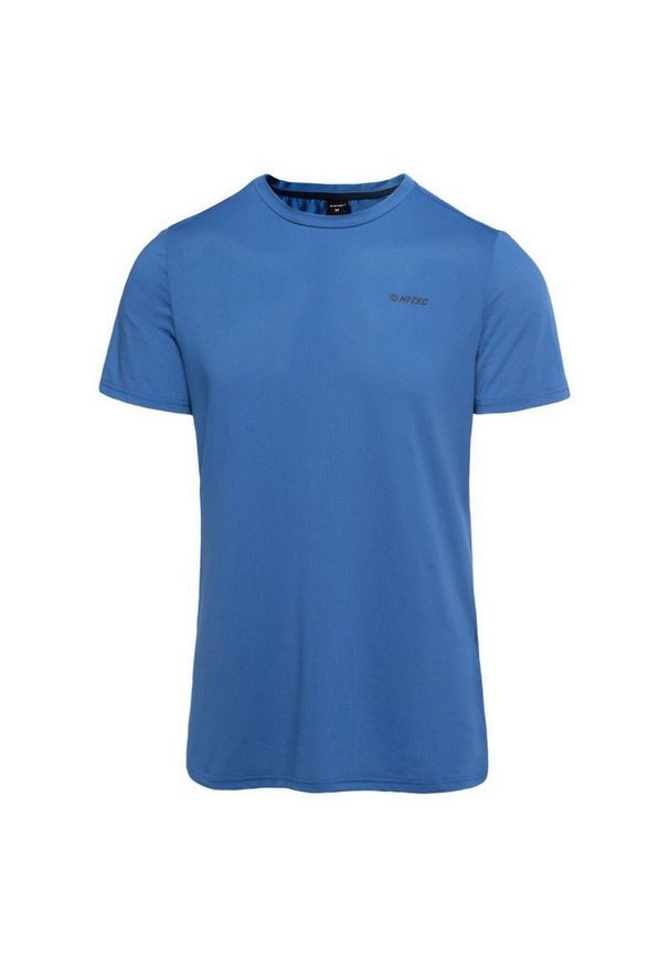 Hi-tec - T-shirt Męski Jeden Kolor Hadi. Kolor: niebieski