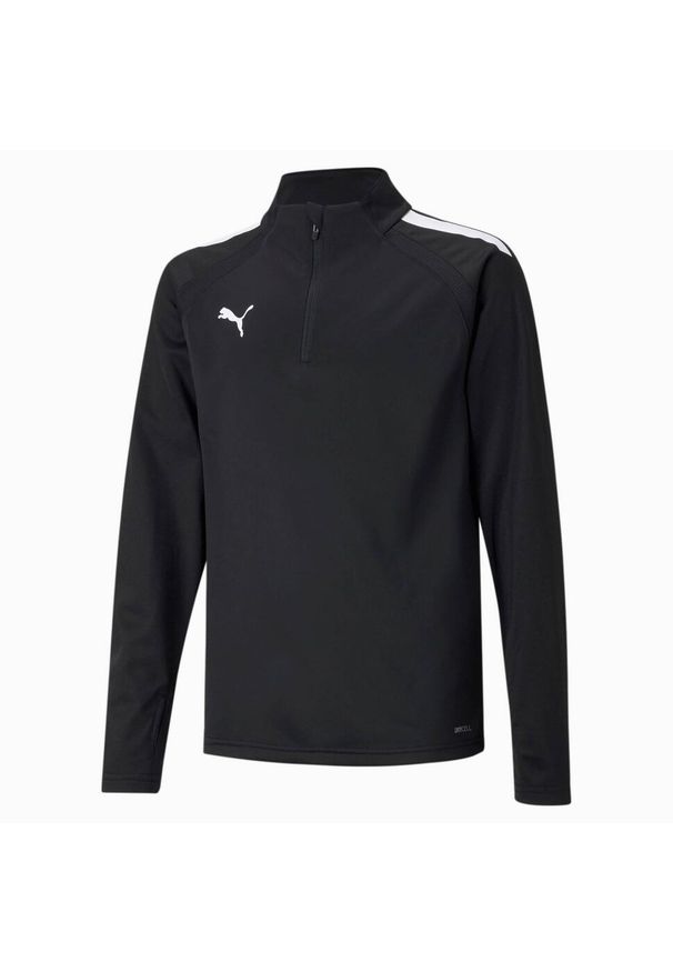 Bluza sportowa dla dzieci Puma teamLIGA. Kolor: biały, wielokolorowy, szary. Materiał: poliester