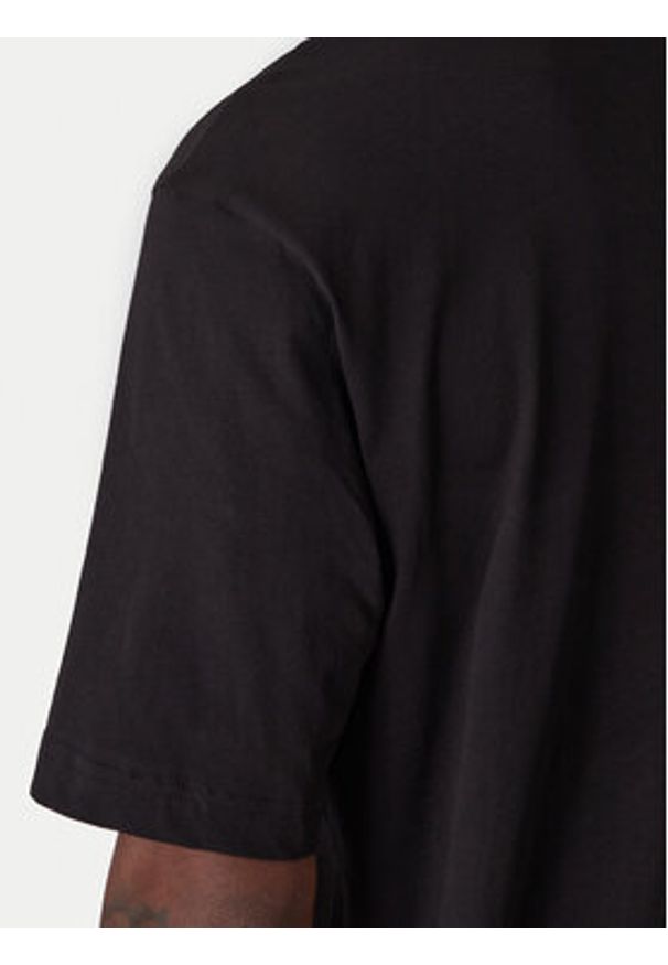 Hugo - HUGO T-Shirt Namerix 50554350 Czarny Regular Fit. Kolor: czarny. Materiał: bawełna