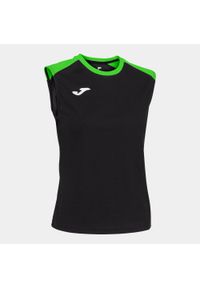 Koszulka do koszykówki damska Joma Eco Championship bez rękawów. Kolor: czarny, niebieski, wielokolorowy, zielony. Długość rękawa: bez rękawów. Sport: koszykówka #1