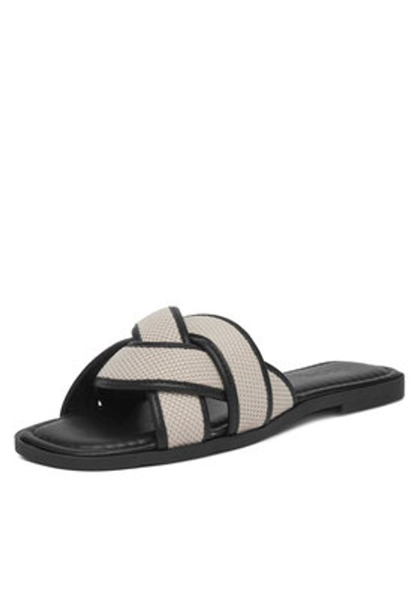 Jenny - JENNY Klapki WS24006-03 Beżowy. Kolor: beżowy. Materiał: materiał