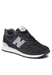 New Balance Sneakersy U574SBG Czarny. Kolor: czarny. Materiał: skóra, zamsz. Model: New Balance 574