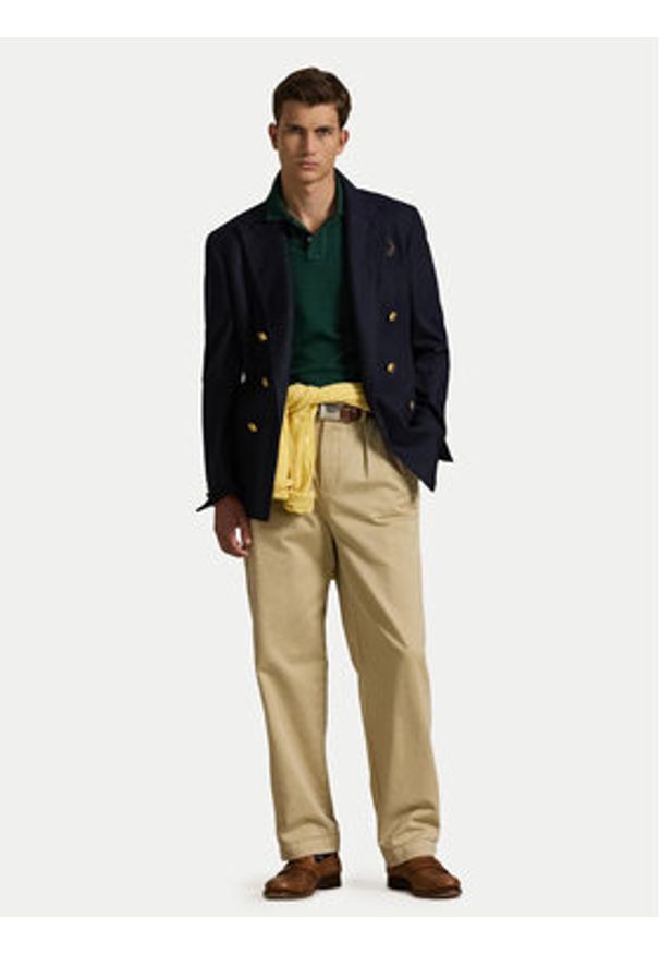 Polo Ralph Lauren Polo Core Replen 710782592 Zielony Custom Slim Fit. Typ kołnierza: polo. Kolor: zielony. Materiał: bawełna