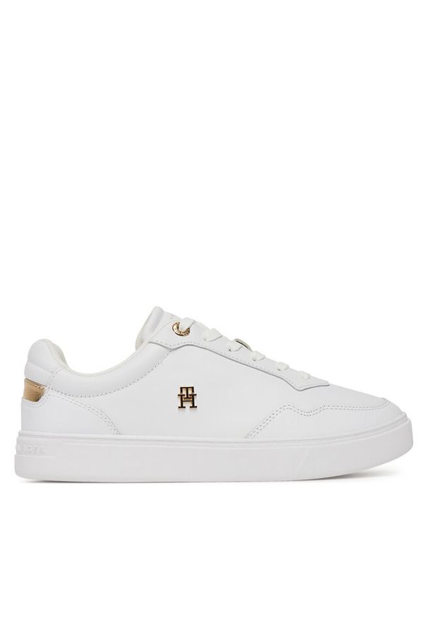 TOMMY HILFIGER - Sneakersy Tommy Hilfiger. Kolor: biały