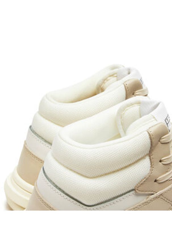 Tommy Jeans Sneakersy The Brooklyn Mid Top EN0EN02579 Écru. Materiał: skóra