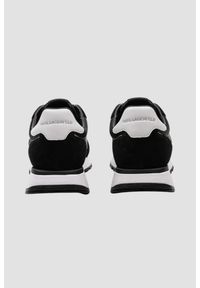 Karl Lagerfeld - KARL LAGERFELD Czarne sneakersy męskie KAIRO KL Sidetrim Lo Mix, Rozmiar 41. Kolor: czarny #7