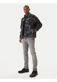 Karl Lagerfeld Jeans Kurtka jeansowa B1M14033 Szary Regular Fit. Kolor: szary. Materiał: bawełna #3
