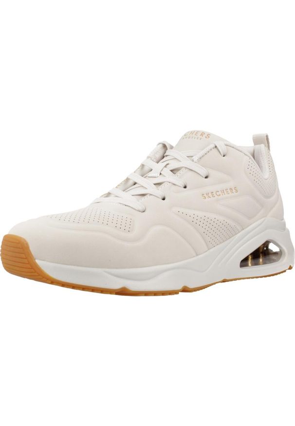 skechers - Tenisówki Skechers Model Tres-air Uno - Ah - Kolor Biały. Kolor: biały. Materiał: materiał, syntetyk