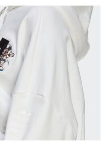 Adidas - adidas Bluza Disney HL9055 Biały Loose Fit. Kolor: biały. Materiał: bawełna. Wzór: motyw z bajki #6