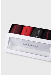 Calvin Klein Skarpetki (4-pack) męskie kolor czerwony. Kolor: czerwony #3