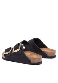 Birkenstock Klapki Arizona Big Buckle 1023290 Czarny. Kolor: czarny. Materiał: skóra, nubuk #4