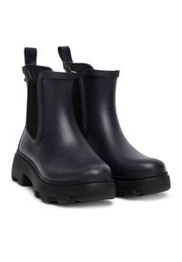 TOMMY HILFIGER - Tommy Hilfiger Kalosze Rubber Flag Cleated FW0FW08637 Granatowy. Kolor: niebieski. Materiał: guma #2