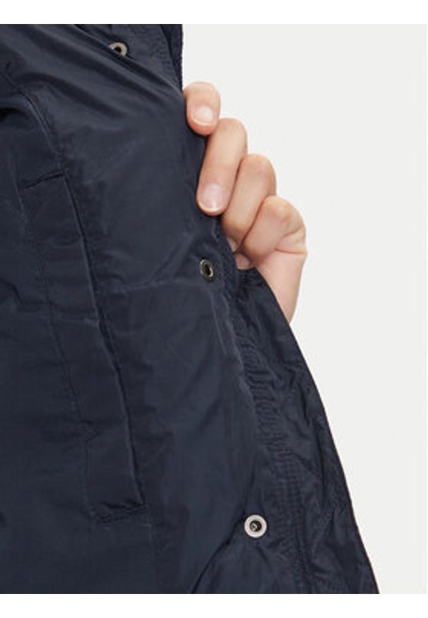 Tommy Jeans Kurtka puchowa Alaska DW0DW18820 Granatowy Relaxed Fit. Kolor: niebieski. Materiał: syntetyk