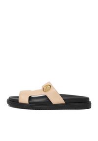 Beverly Hills Polo Club Klapki EO-WI16-SERDINIA-04 Beżowy. Kolor: beżowy. Materiał: skóra #6