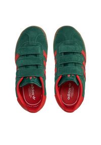 Adidas - adidas Sneakersy Gazelle Kids IE8674 Zielony. Kolor: zielony. Materiał: zamsz, skóra. Model: Adidas Gazelle #5