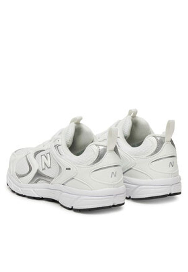 New Balance Sneakersy ML408W Biały. Kolor: biały. Materiał: skóra