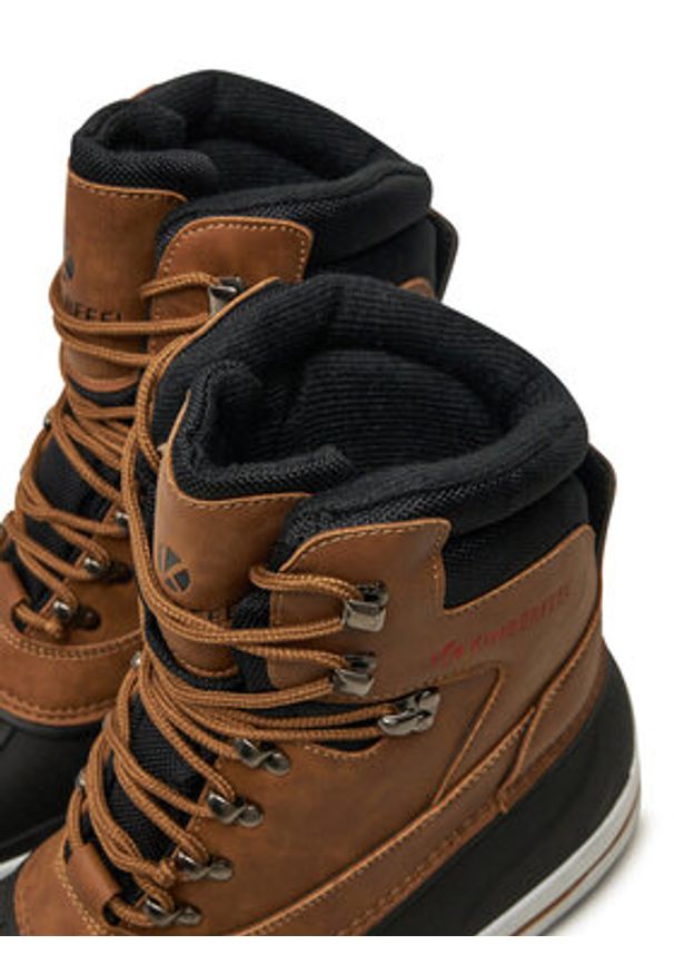 Kimberfeel Śniegowce Oliver Brązowy. Kolor: brązowy. Materiał: skóra