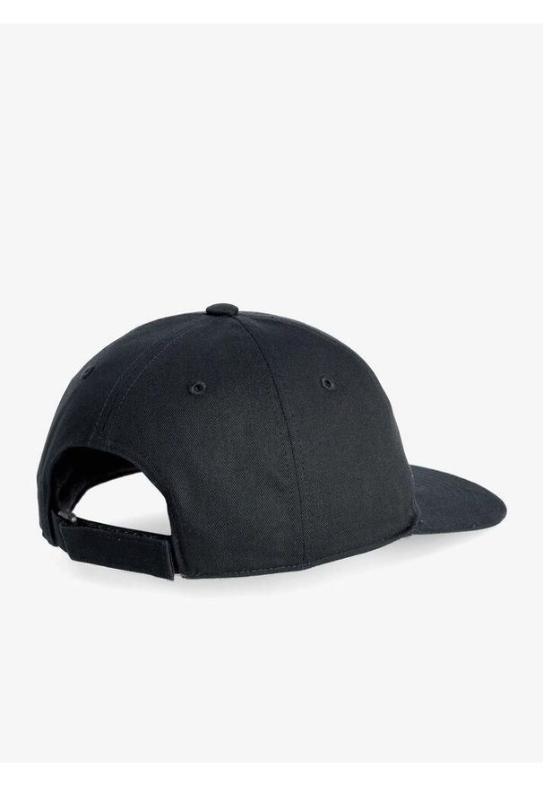 Czapka z daszkiem Smartwool Logo Ball Cap - black. Kolor: czarny