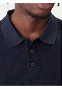JOOP! Polo Roni 10100056 30100501 Granatowy Regular Fit. Typ kołnierza: polo. Kolor: niebieski. Materiał: bawełna #5
