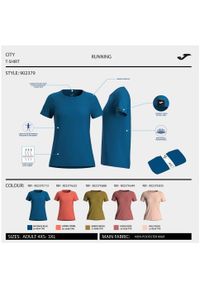 Koszulka do biegania damska Joma R-Night Iconic. Kolor: niebieski. Sport: bieganie #2