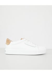KENNEL&SCHMENGER - Białe sneakersy z naturalnej skóry. Zapięcie: sznurówki. Kolor: biały. Materiał: skóra #3