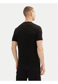 Karl Lagerfeld - KARL LAGERFELD T-Shirt 755402 552235 Czarny Regular Fit. Typ kołnierza: dekolt w karo. Kolor: czarny. Materiał: bawełna #5
