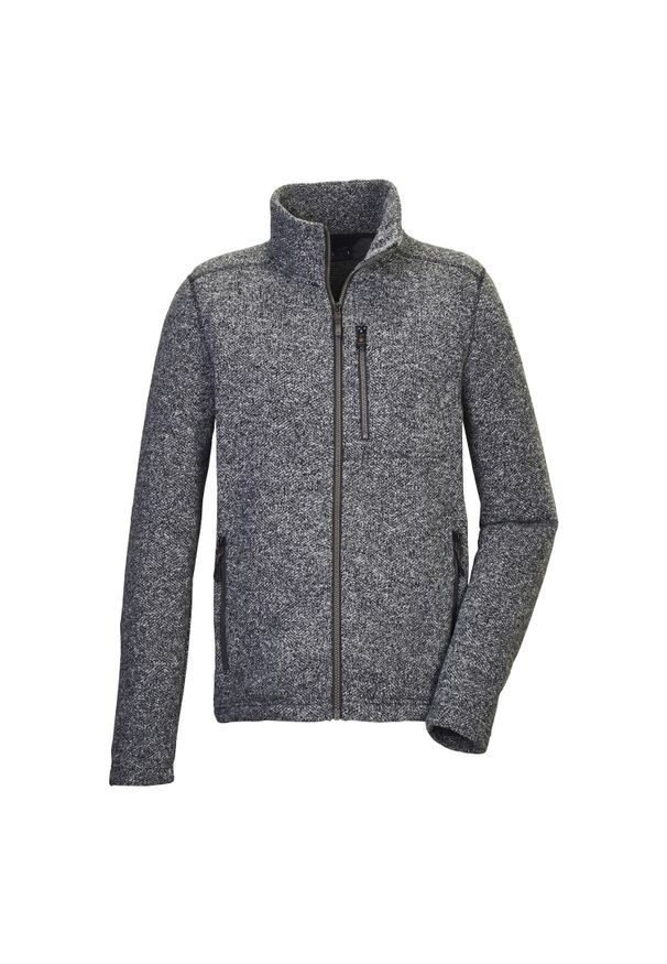 Bluza dzianinowa rozpinana na zamek męska Killtec GW 55. Kolor: niebieski. Materiał: dzianina. Sport: turystyka piesza