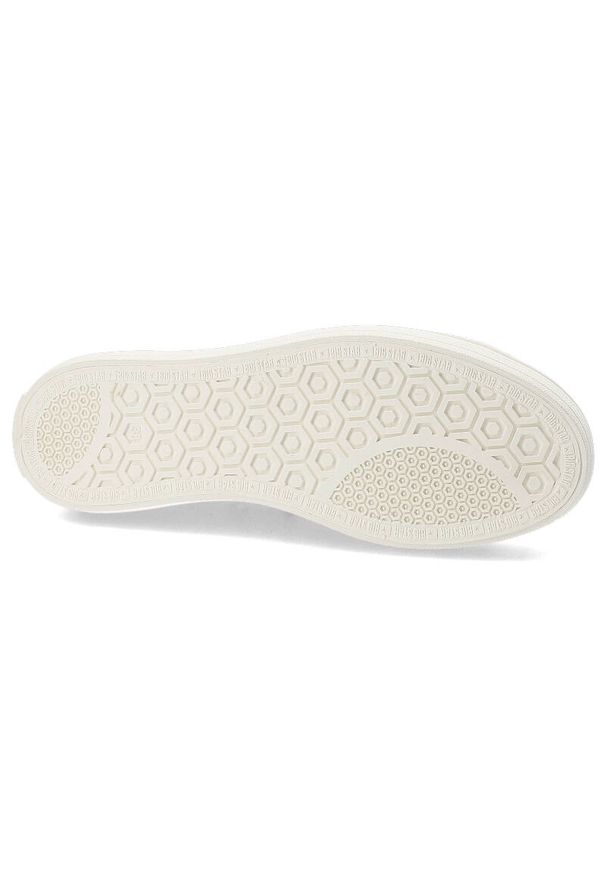 Big-Star - Białe Trampki Big Star Wygodne Obuwie Sportowe. Okazja: na co dzień. Zapięcie: sznurówki. Kolor: biały. Materiał: jeans, materiał. Sezon: lato. Styl: sportowy