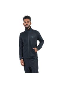 Bluza męska Rossignol Blackside Fleece Fz. Kolor: czarny