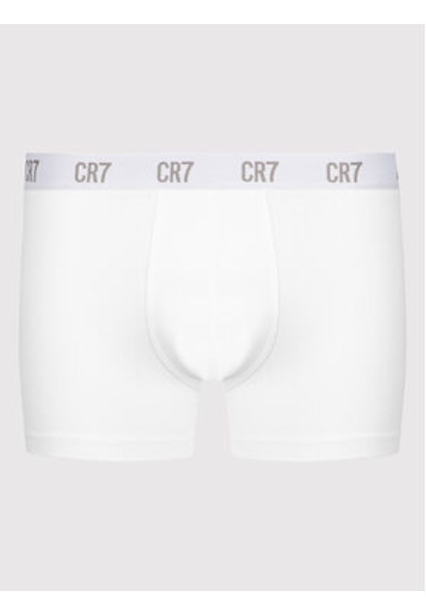 Cristiano Ronaldo CR7 Komplet 3 par bokserek Main Basic 3Pack 8100-49-100 Biały. Kolor: biały. Materiał: bawełna