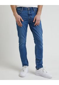 Lee - LEE LUKE MĘSKIE SPODNIE JEANSOWE JEANS DŻINSY BLUE SHADOW MID L719IAA27