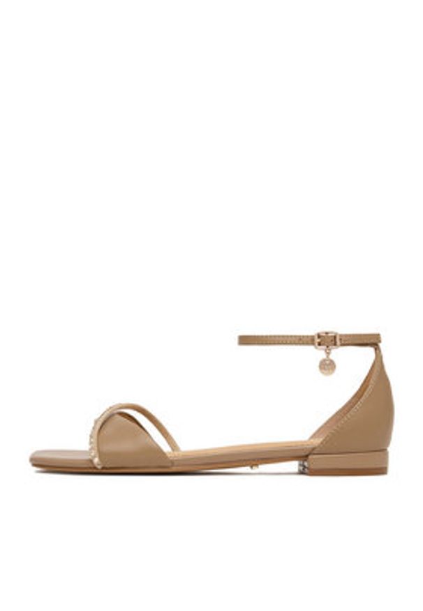 MEXX Sandały EO-CD25-185-1 Beżowy. Kolor: beżowy. Materiał: skóra