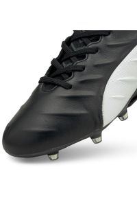 Buty piłkarskie Puma King Platinum 21 FG/AG M 106478 01 czarne czarne. Kolor: czarny. Materiał: dzianina, skóra, materiał. Szerokość cholewki: normalna. Sezon: jesień. Sport: piłka nożna #5